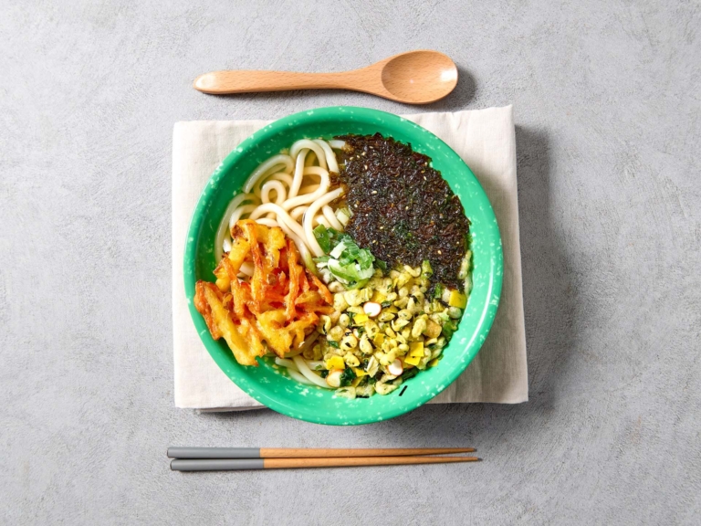 야채튀김우동